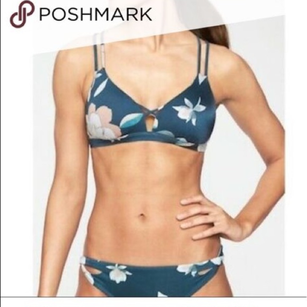Athleta aqualuxe Floradora set size small